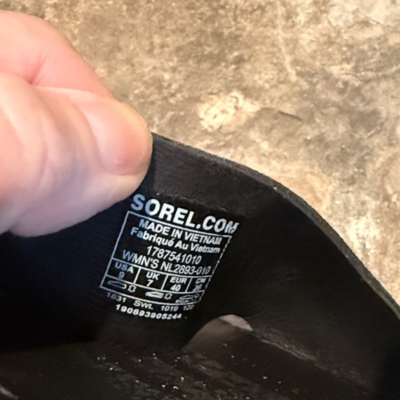 Sorel Black Sandals - Picture 5 of 5